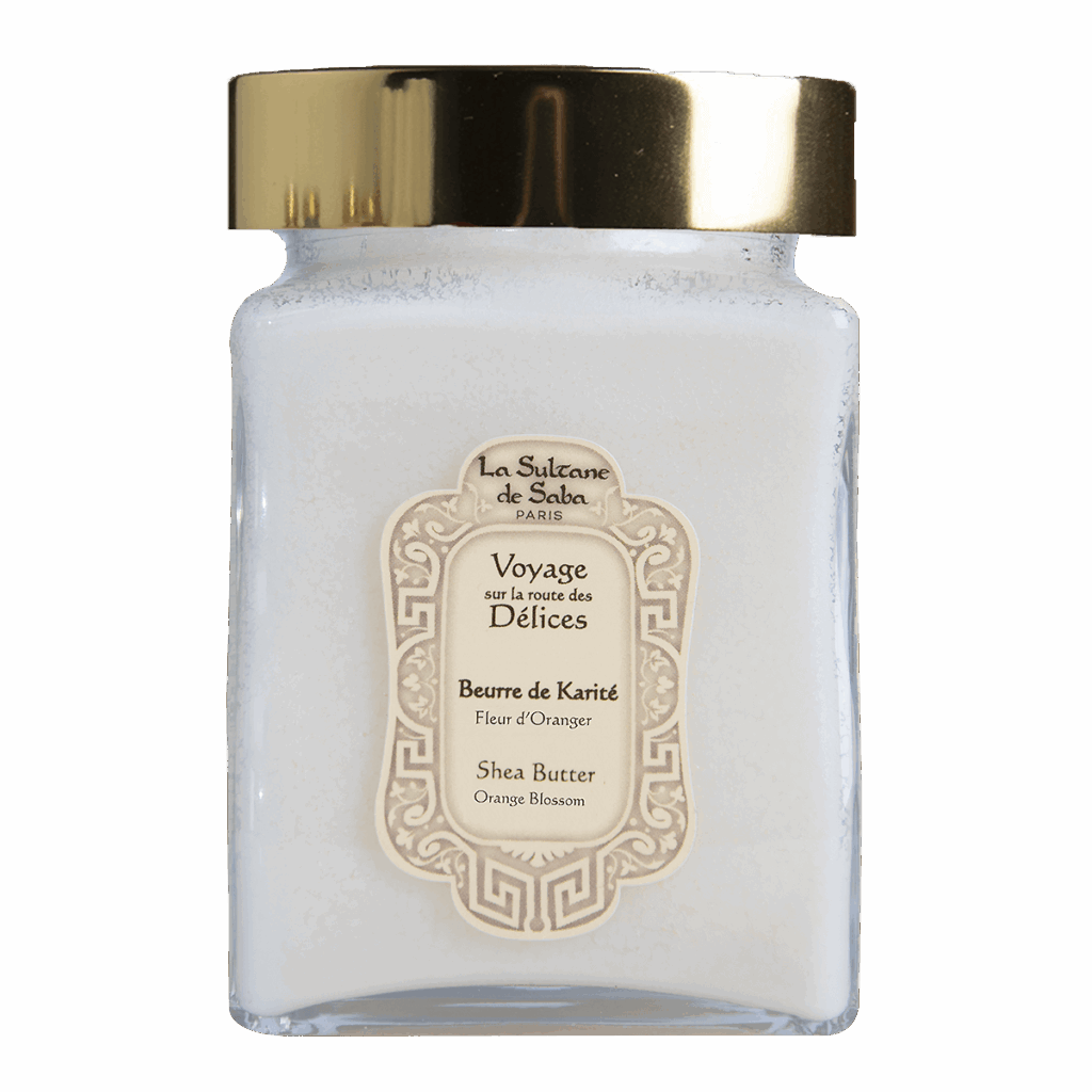 La Sultane de Saba, Sheabutter 300ml, mit Orangenblüte