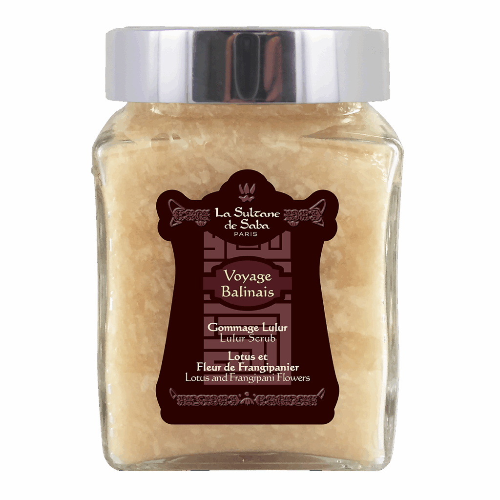 La Sultane de Saba, balinesische Lulur Körperpeeling 300ml, Duft: Lotus und Frangipani