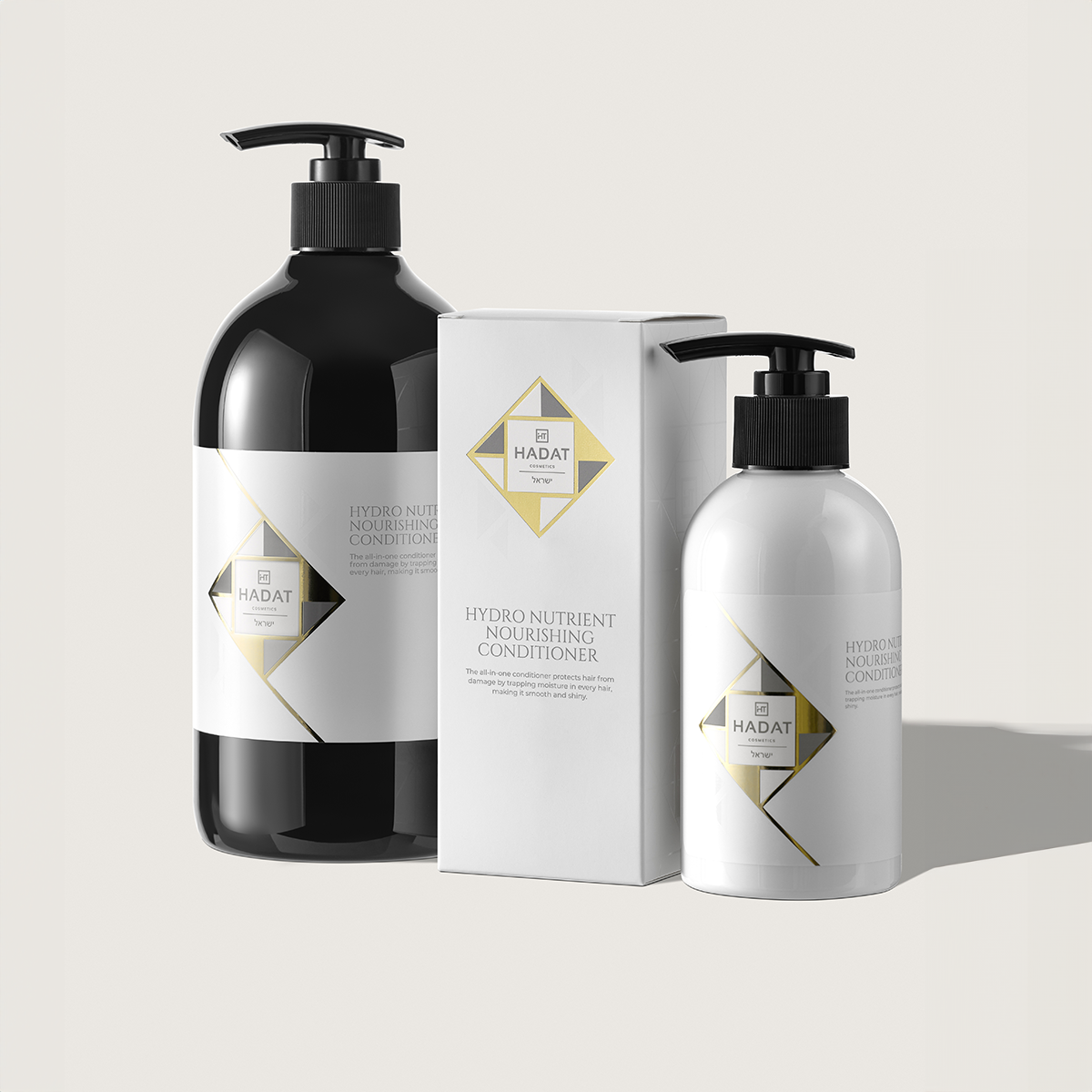 HADAT Universale Haarspülung 250ml, Hydro Nutrient Nourishing Conditioner – Bild 3