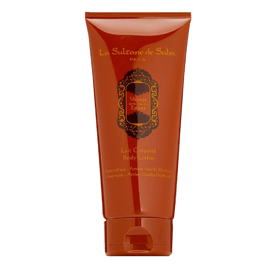 La Sultane de Saba, ayurvedische Körperlotion 200ml, Duft: Bernstein Vanille Patchouli