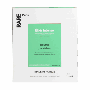 RARE Paris Gesichtsmaske mit Hyaluronsäure und Squalan Set aus 5 Stück
