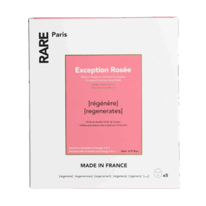 RARE Paris Gesichtsmaske mit Ceramiden und Omega-3 und 6, Set aus 5 Stück