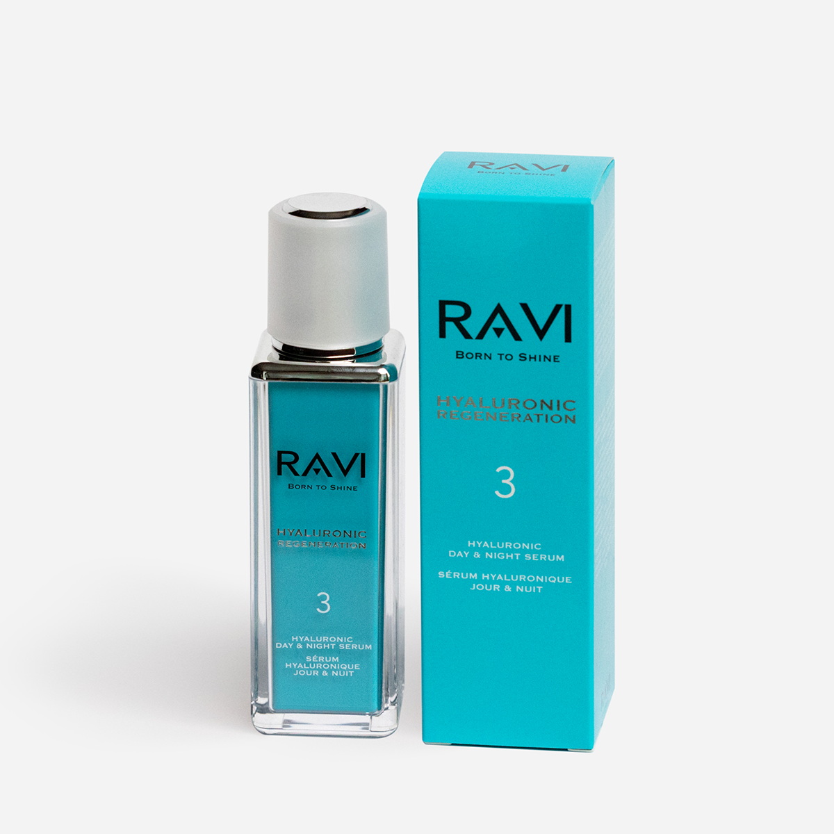 RAVI Hyaluron Regeneration Tages- und Nachtserum 30ml โ Bild 2